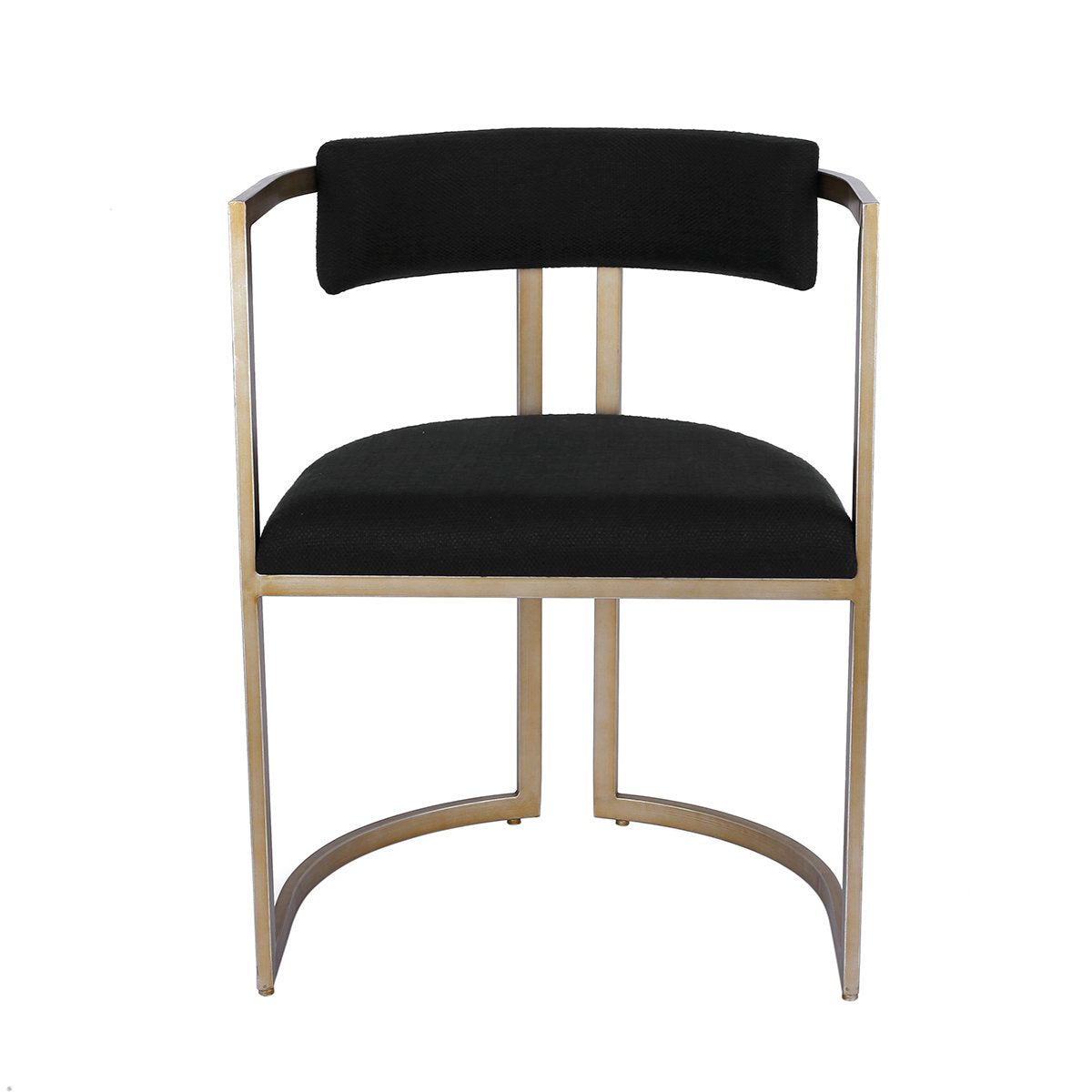 Dino Dining Chair - Black Linen