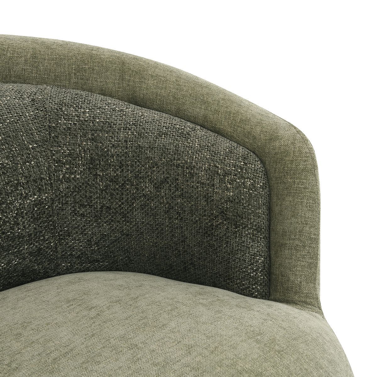 Pasadena Swivel Arm Chair - Moss