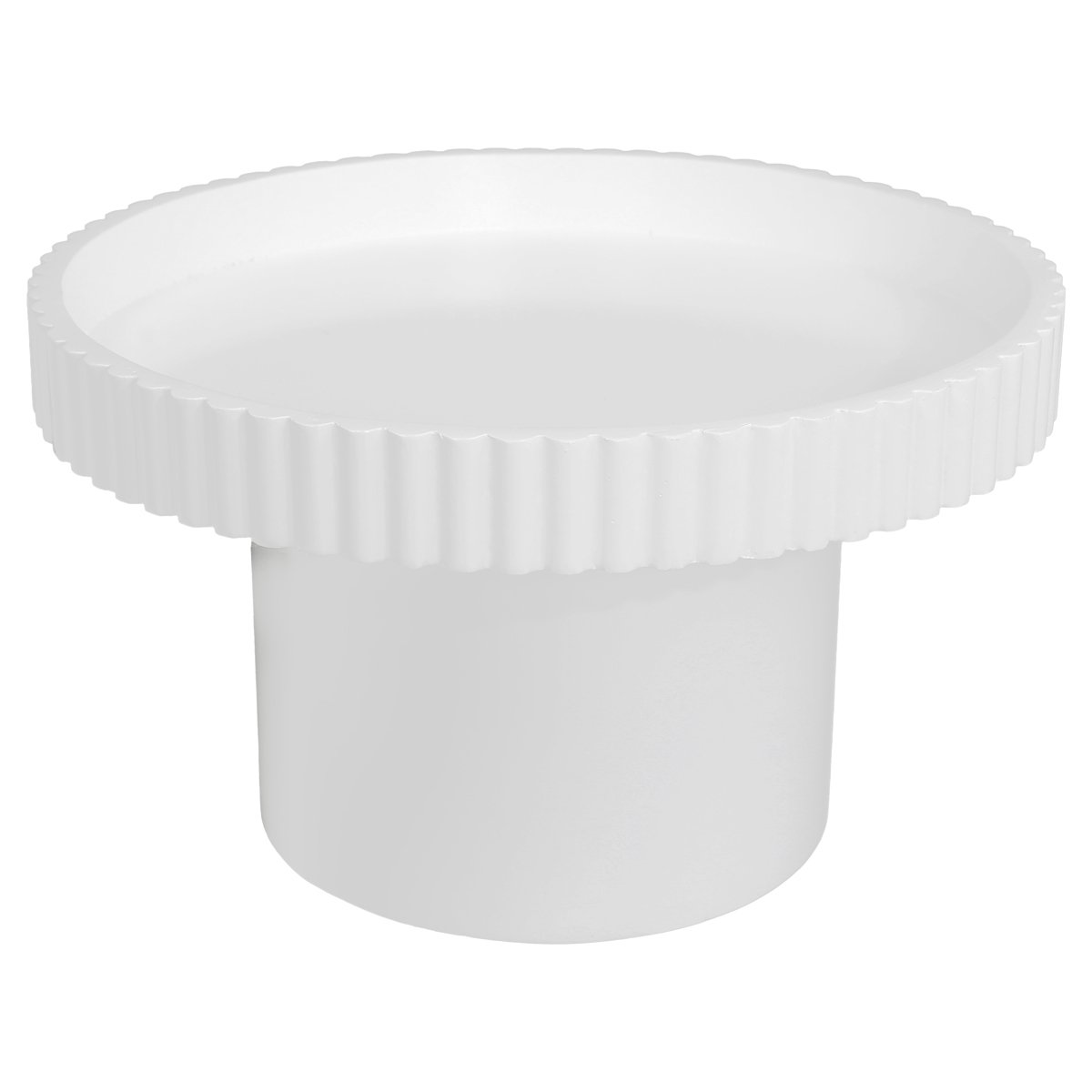 Blythe Footed Bowl - Large White