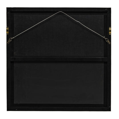 Flux 80x80cm Leather Wall Art