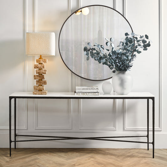 Hamburg Marble Table Lamp - Natural