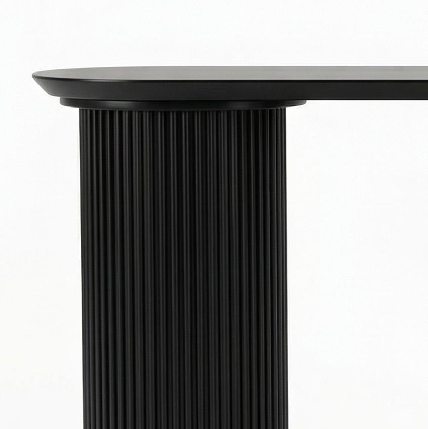Nomad Console Table - Large Black – view 2