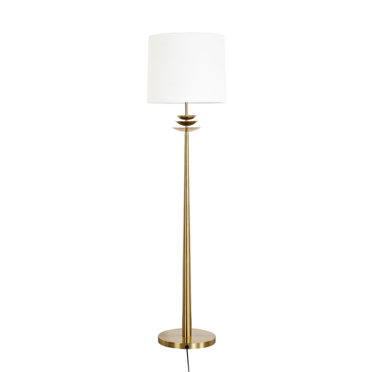 Regina Floor Lamp - Brass