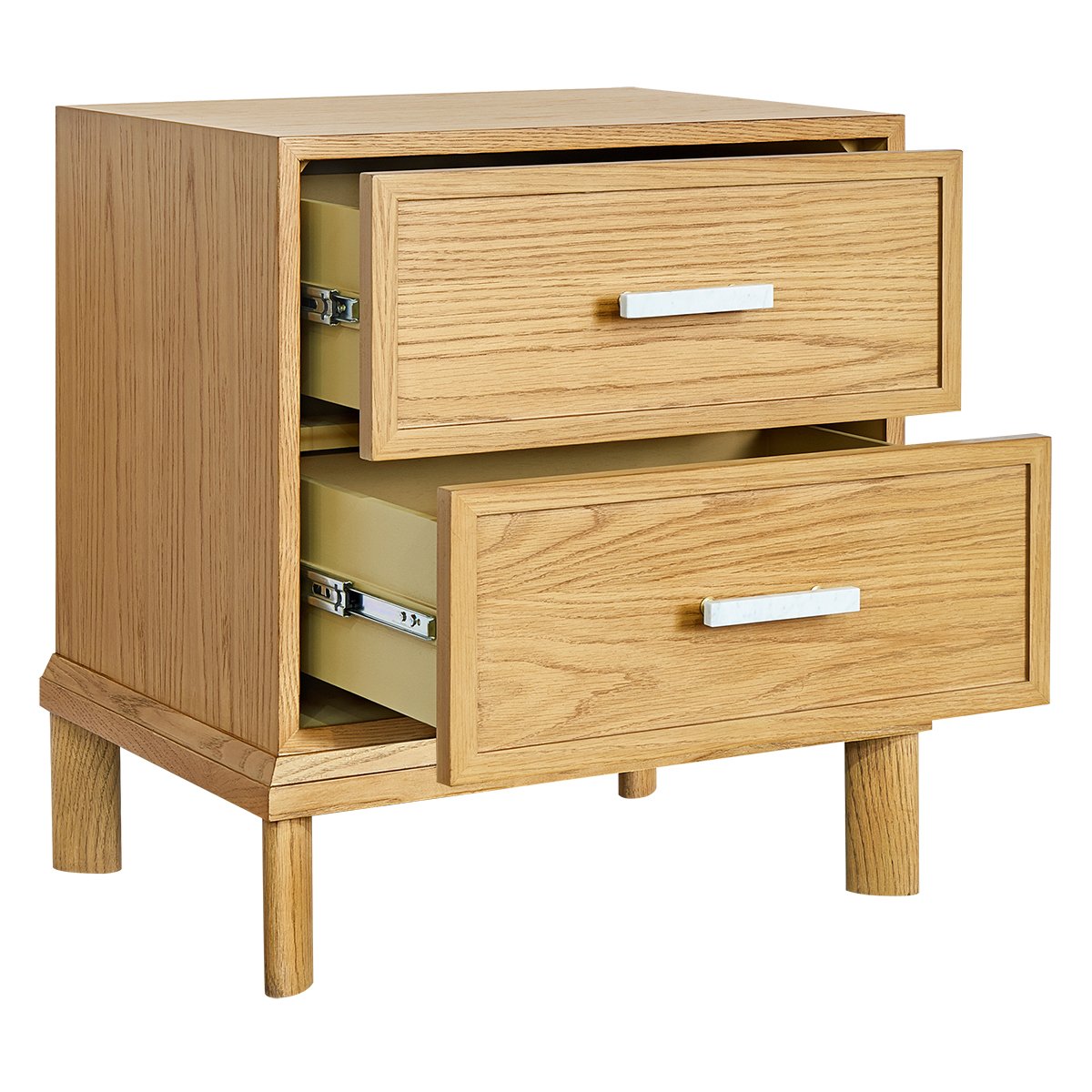 Jill Bedside Table - Oak