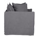 Palm Beach Slip Cover Arm Chair - Slate Grey Linen