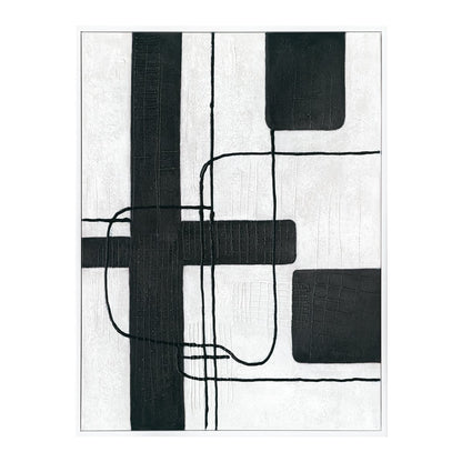 Dark Geometry Series II  90x120cm Canvas Painting