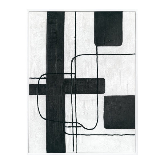Dark Geometry Series II  90x120cm Canvas Painting