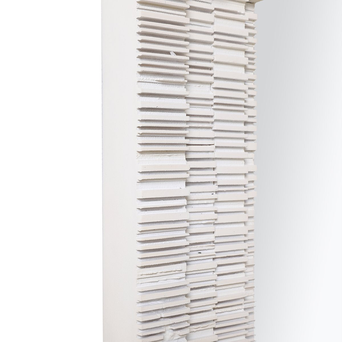 Dunbar Rectangle Wall Mirror - White