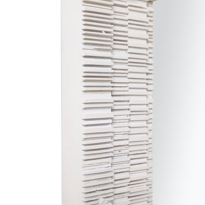 Dunbar Wall Mirror - Rectangle White
