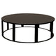 Bowie Marble Coffee Table - Large Black