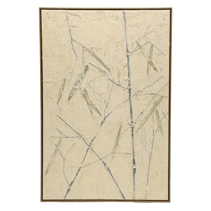 Bamboo Garden Series II Oil On Canvas Painting - OUTLET NSW