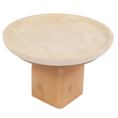 Edith Footed Bowl - Large Natural - OUTLET NSW