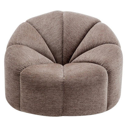 Avalon Swivel Occasional Chair - Mink Chenille