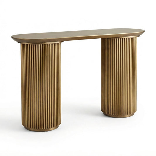 Nomad Console Table - Small Gold