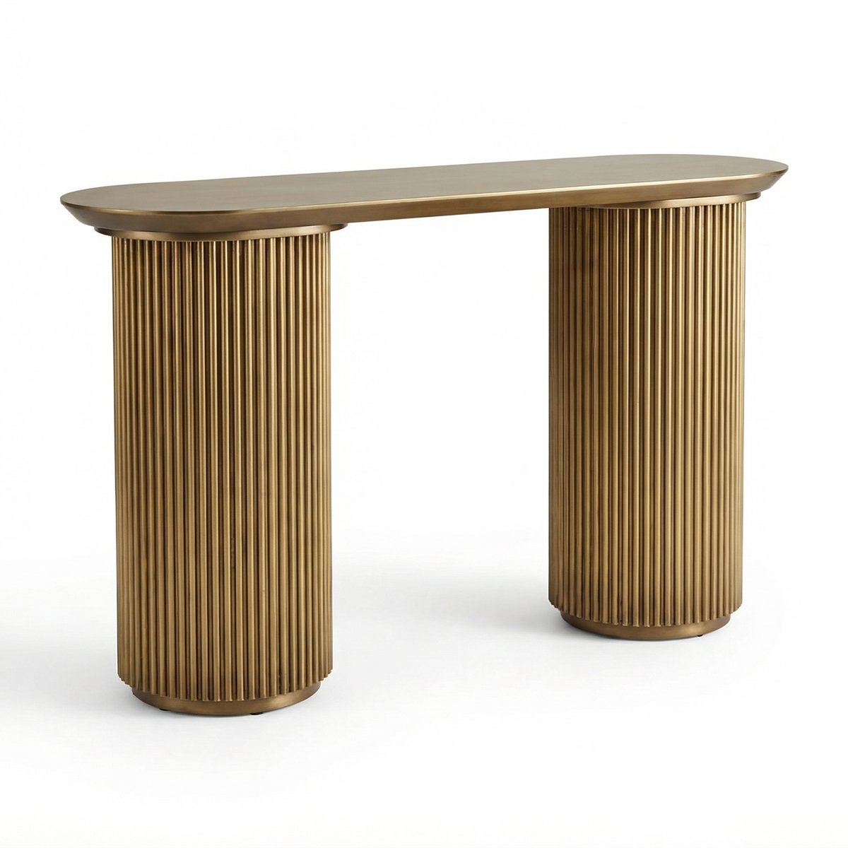 Nomad 120cm Console Table -  Gold