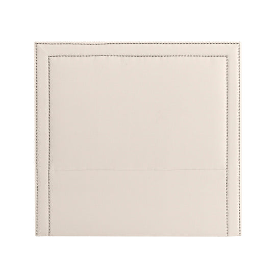 Manhattan 183x150cm King Bedhead - Ivory