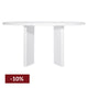 Montauk Round Dining Table - 1.5m White