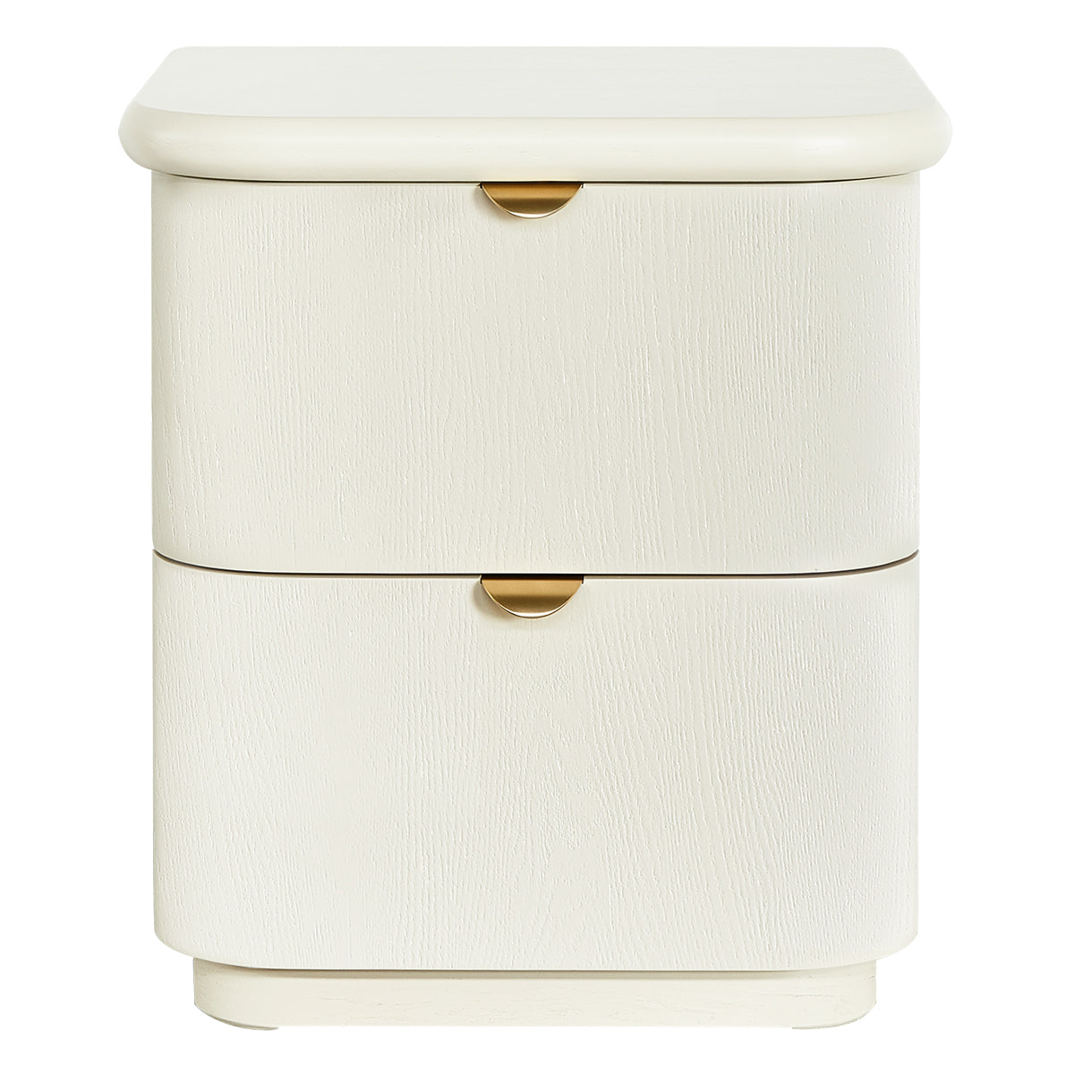 Lina 50x55cm Bedside Table - Ivory