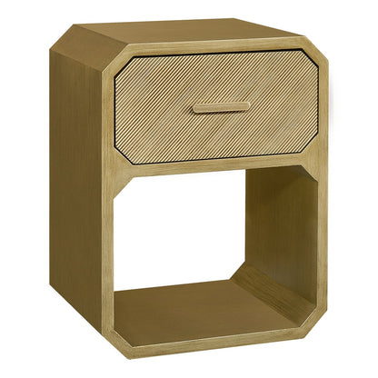 Anderson Bedside Table - Small Antique Gold