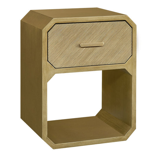 Anderson Bedside Table - Small Antique Gold