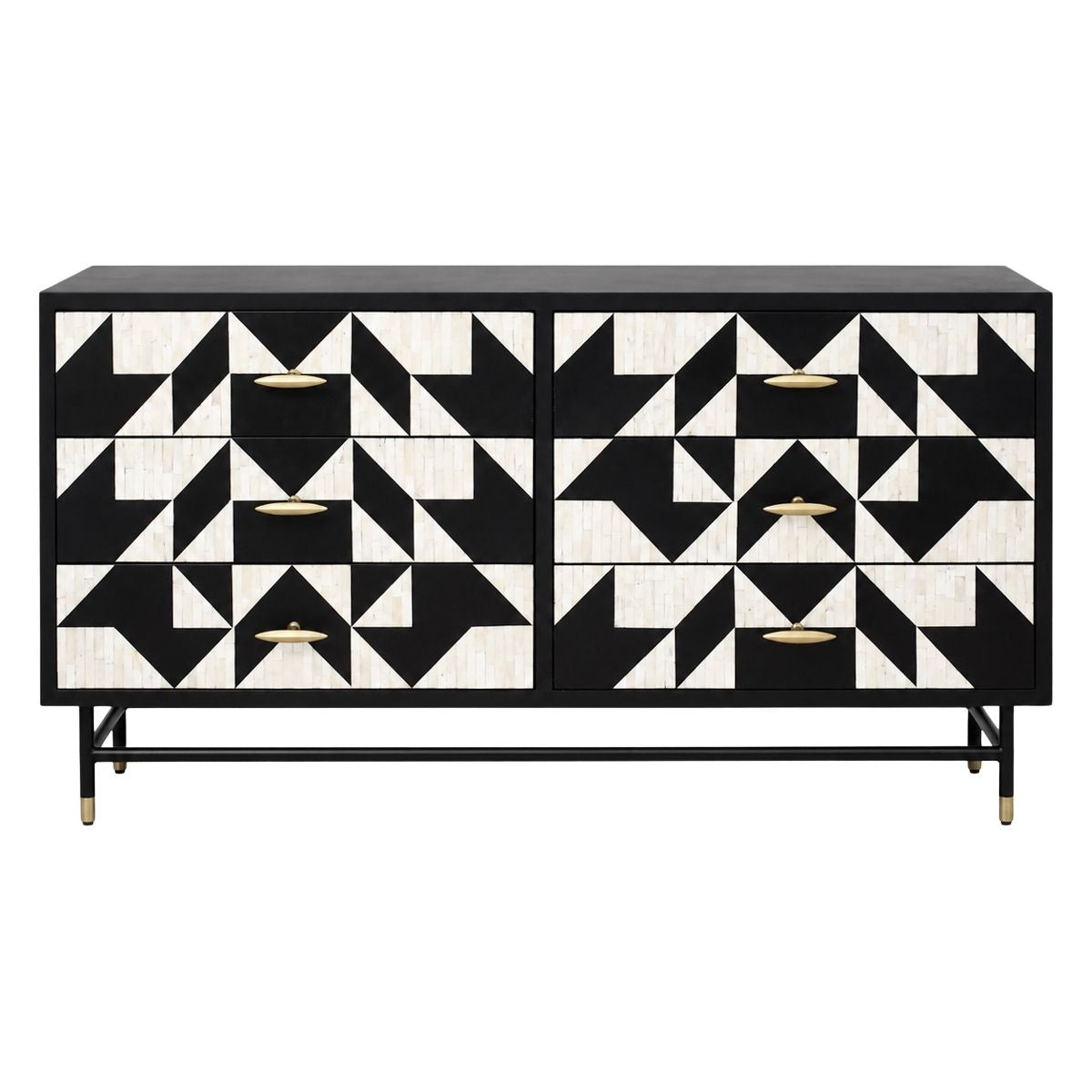 Huxton 160cm 6 Drawer Chest