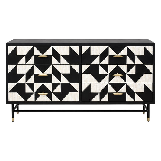 Huxton 160cm 6 Drawer Chest