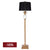 Langley Floor Lamp - Antique Gold