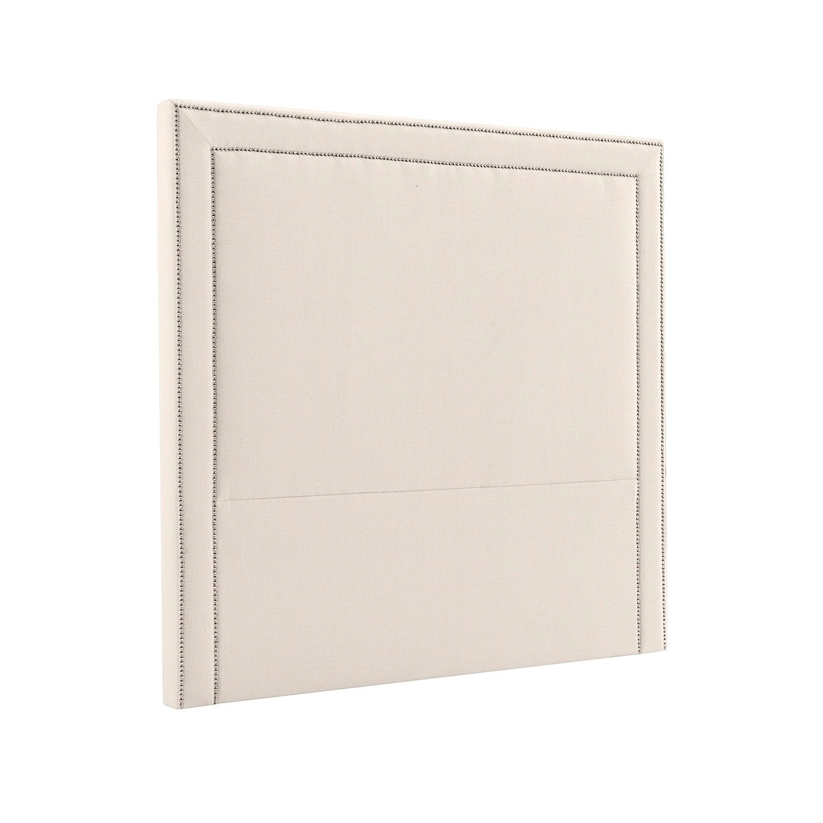 Manhattan 183x150cm King Bedhead - Ivory