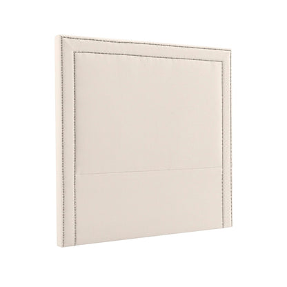Manhattan 160x150cm Queen Bedhead - Ivory