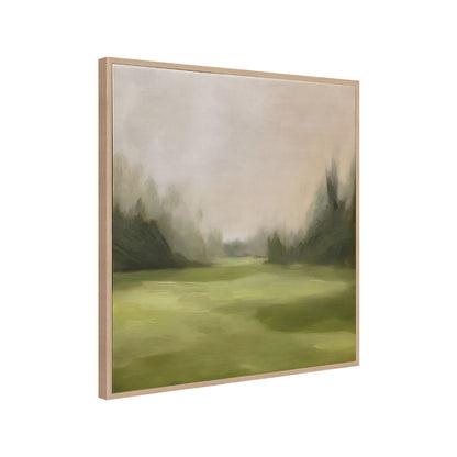 Green Meadows 100x100cm Canvas Painting - OUTLET NSW