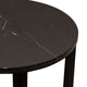 Bowie Marble Side Table - Black