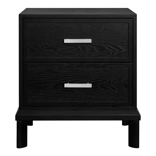 Jill Bedside Table - Black