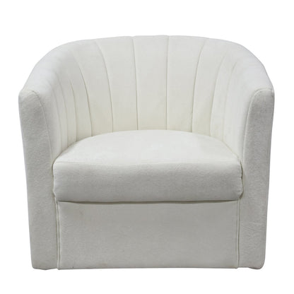 Cadman Swivel Arm Chair - Ivory