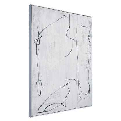 Foundations Series II  110x140cm Oil On Canvas Painting
