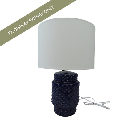 Malta Table Lamp - Navy - OUTLET NSW