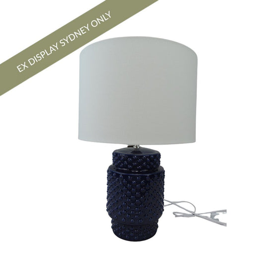 Malta Table Lamp - Navy - OUTLET NSW