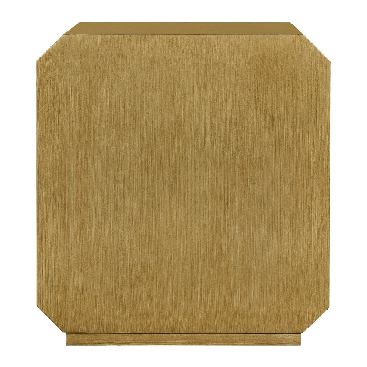 Anderson 2 Drawer Bedside Table - Antique Gold - OUTLET NSW