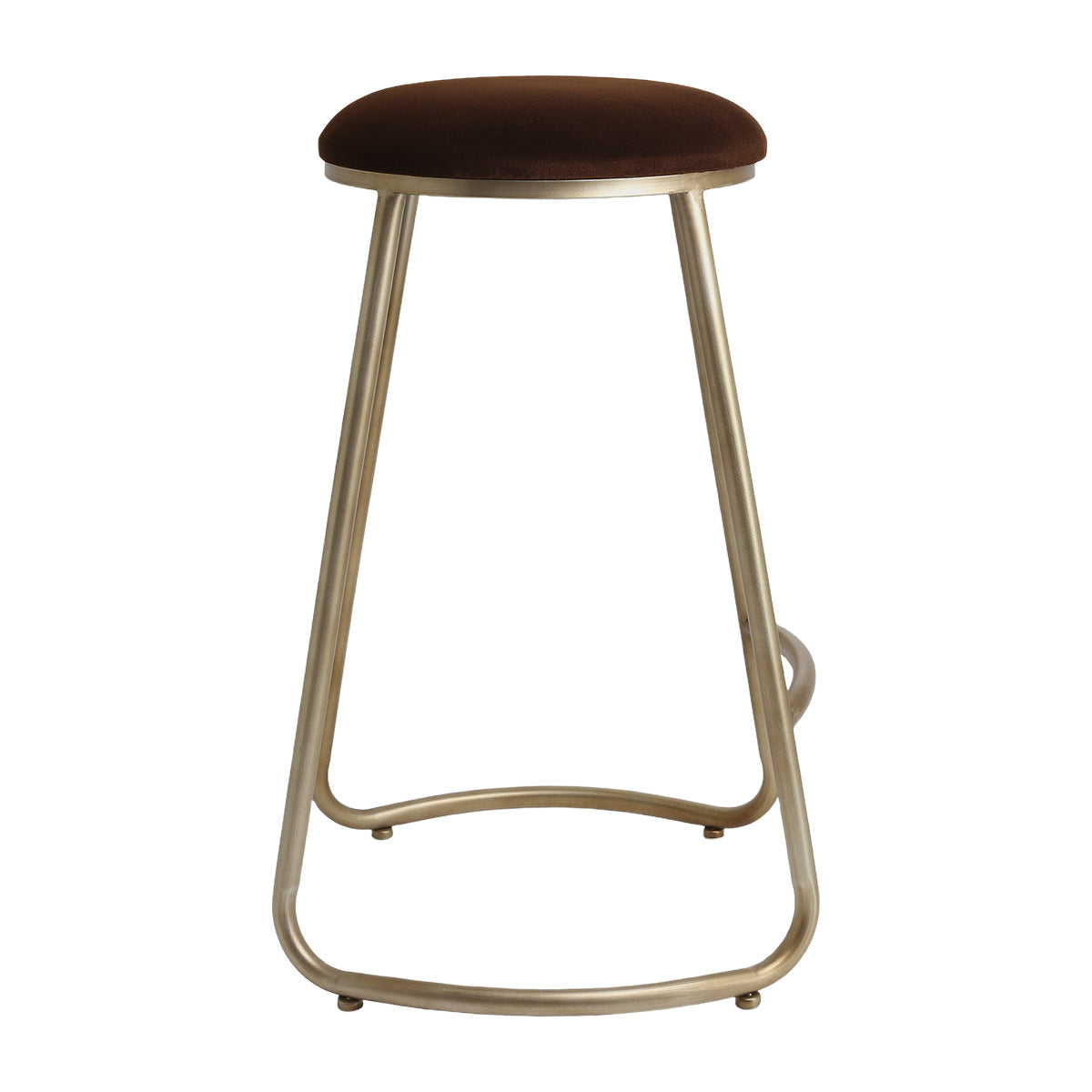 Annie Bar Stool - Dark Chocolate Velvet