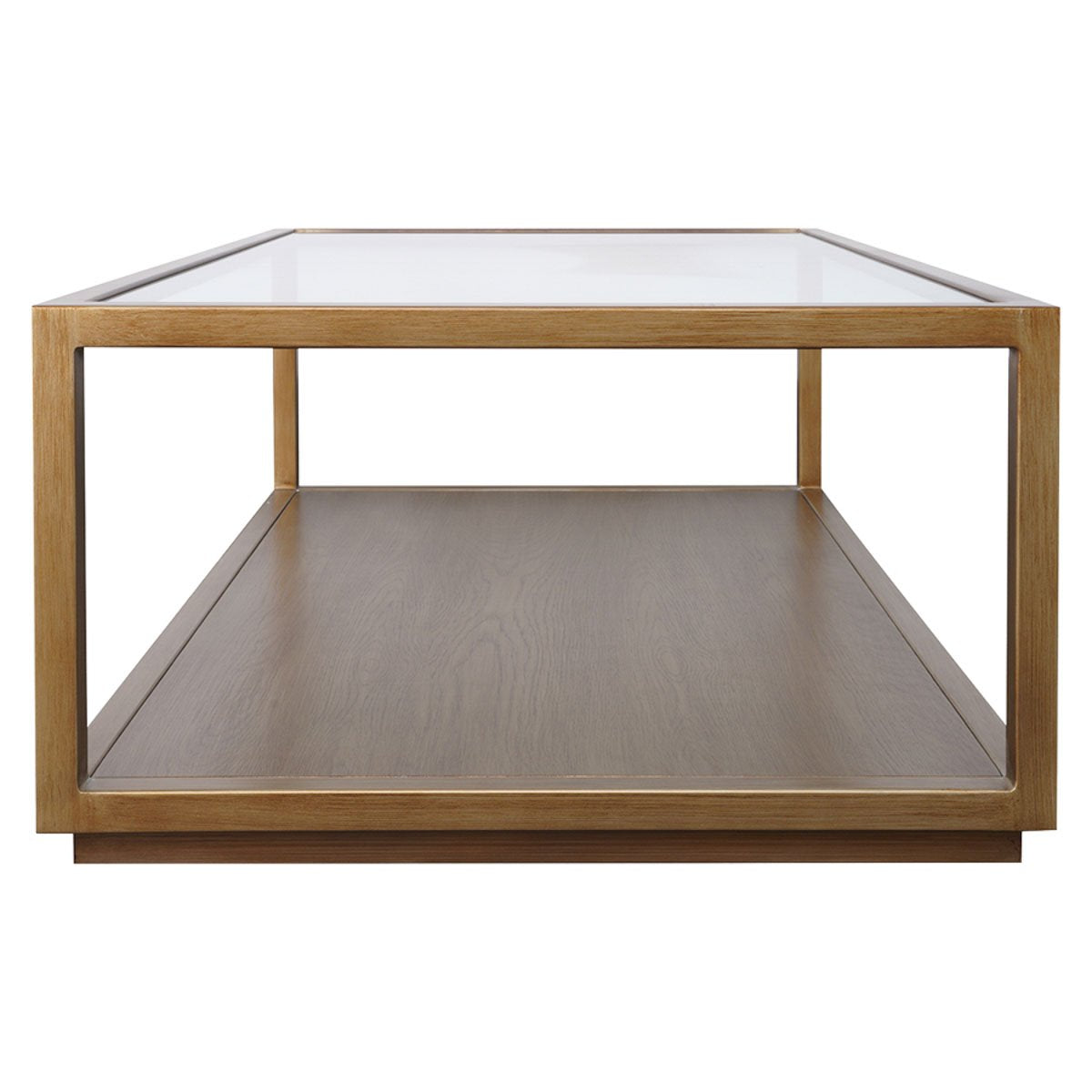 Sadie Rectangle Coffee Table - Antique Gold