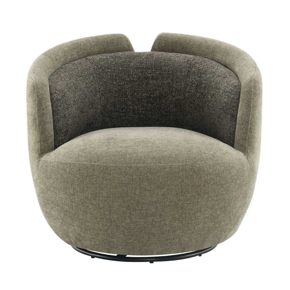 Pasadena Swivel Arm Chair - Moss