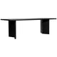 Montauk Dining Table - 2.4m Black