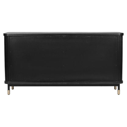 Sophia 6 Drawer Chest - Black