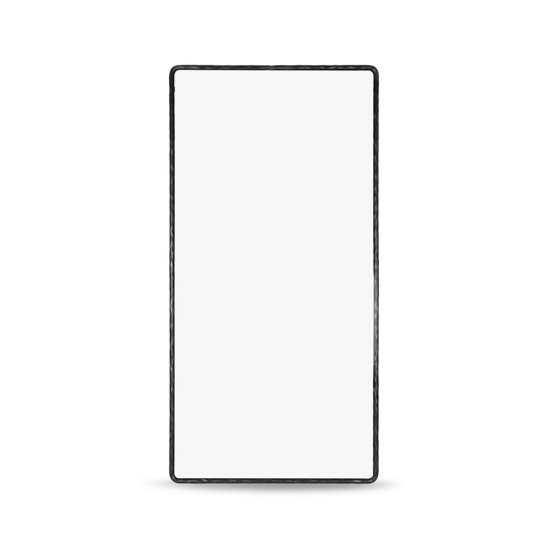 Heston 75x180cm Rectangle Floor Mirror - Black - OUTLET NSW
