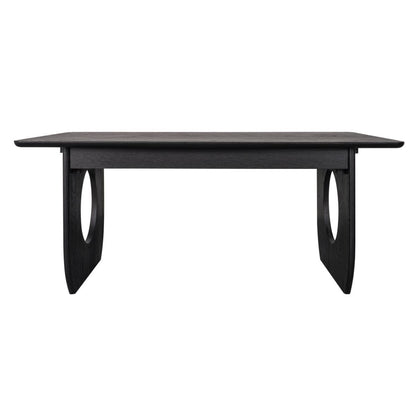 Harrington Oak Desk - Black