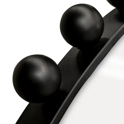 Birchgrove 120x120cm Wall Mirror - Black
