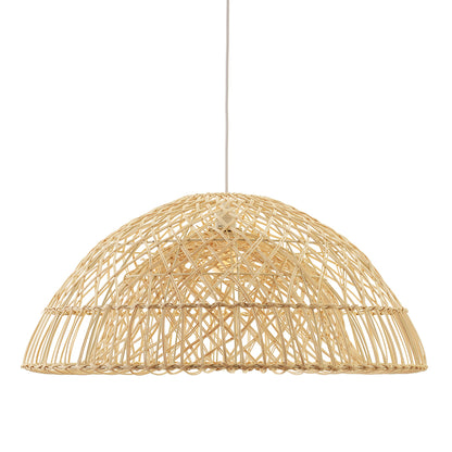 Longport Rattan Pendant - Dome
