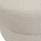 Aurora Foot Stool - Natural Linen