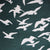 Migration Set of Two Oil on Canvas Painting - Green