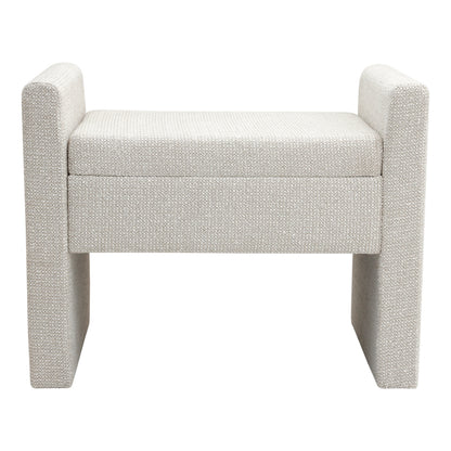 Brigitte Stool - Speckle Ecru