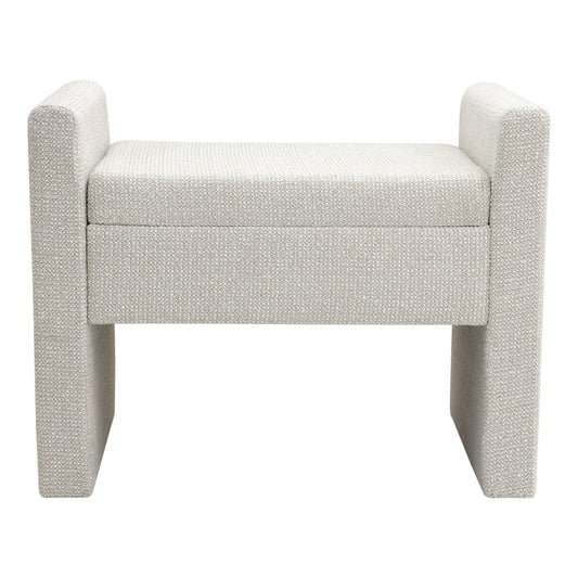 Brigitte Stool - Speckle Ecru